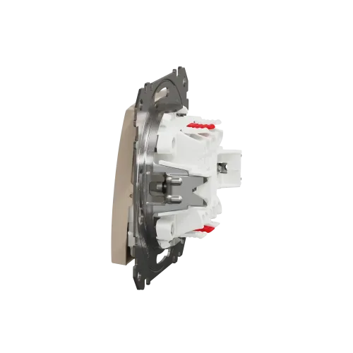 Проходной выключатель 2кл., берёза, Sedna Design Schneider Electric SDD180108U