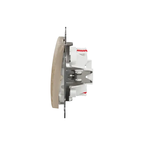 Проходной выключатель 2кл., берёза, Sedna Design Schneider Electric SDD180108U