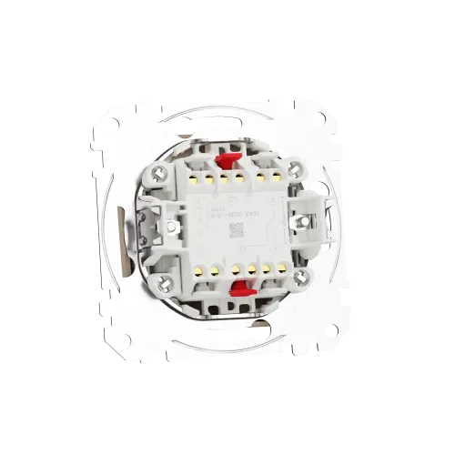 Проходной выключатель 2кл., берёза, Sedna Design Schneider Electric SDD180108U