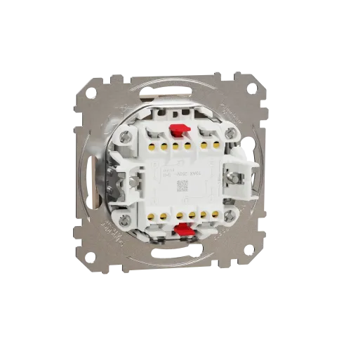 Проходной выключатель 2кл., берёза, Sedna Design Schneider Electric SDD180108U