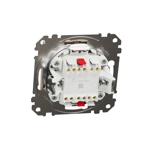 Проходной выключатель 2кл., берёза, Sedna Design Schneider Electric SDD180108U