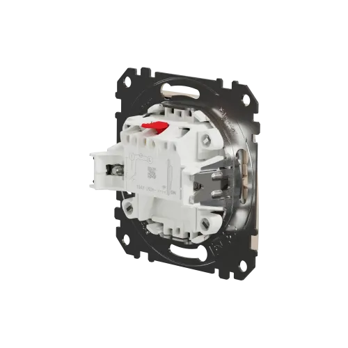 Кнопочный выключатель, берёза, Sedna Design Schneider Electric SDD180111U