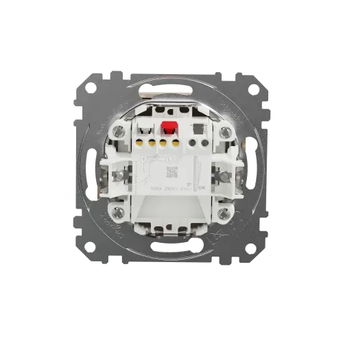 Кнопочный выключатель, берёза, Sedna Design Schneider Electric SDD180111U