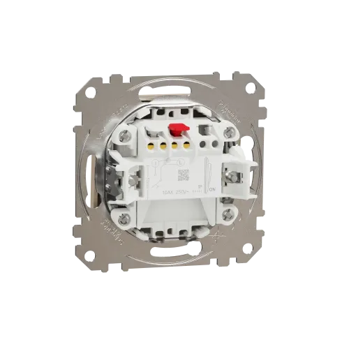 Кнопочный выключатель, берёза, Sedna Design Schneider Electric SDD180111U