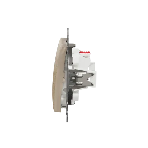 Кнопочный выключатель, берёза, Sedna Design Schneider Electric SDD180111U