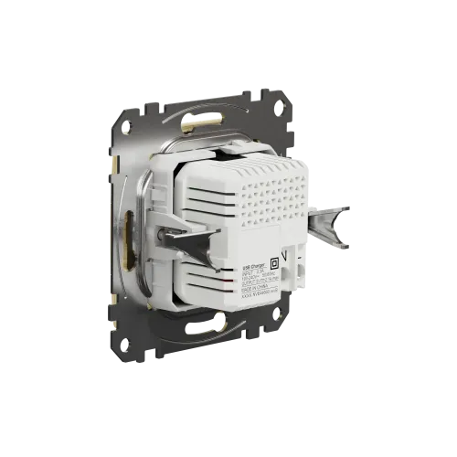 Розетка USB тип A+A, береза, Sedna Design SDD180401
