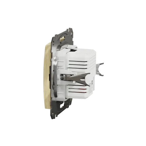 Розетка USB тип A+A, береза, Sedna Design SDD180401