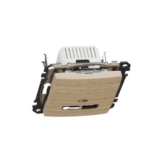 USB розетка A+C, берёза, Sedna Design Schneider Electric SDD180405U