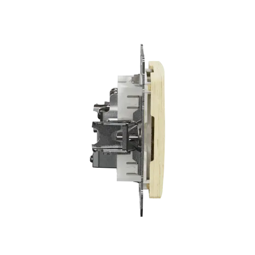 Розетка телевизионная конечная, береза, Sedna Design SDD180471
