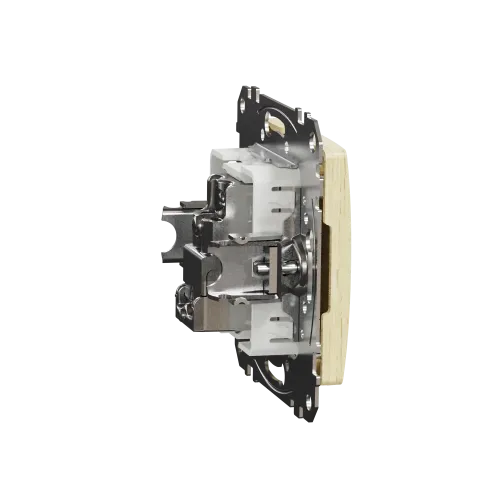 Розетка телевизионная конечная, береза, Sedna Design SDD180471