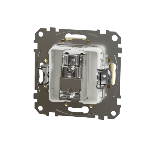 Розетка телевизионная конечная, береза, Sedna Design SDD180471