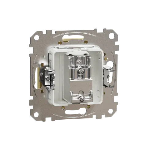 Розетка телевизионная конечная, береза, Sedna Design SDD180471