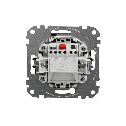 Выключатель 1 клавишный, венге, Sedna Design SDD181101