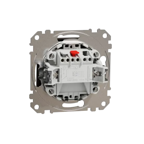 Выключатель 1 клавишный, венге, Sedna Design SDD181101
