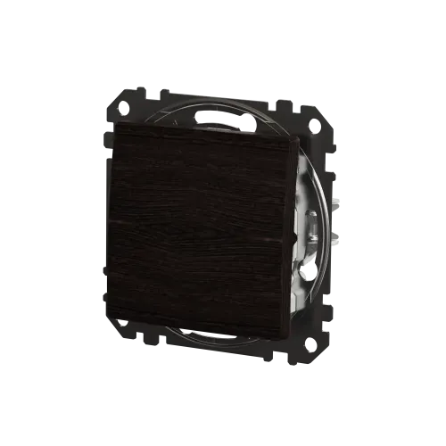 Выключатель 1 клавишный, венге, Sedna Design SDD181101