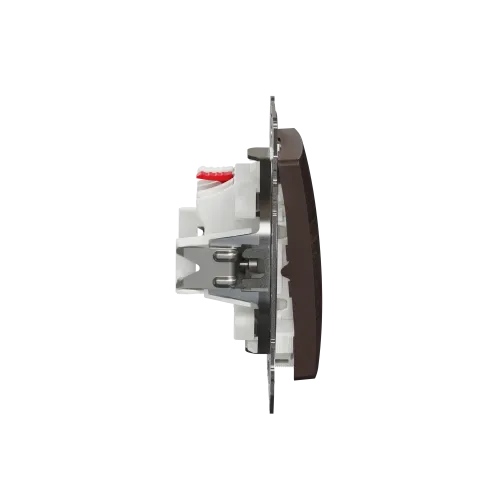 Одноклавишный выключатель, венге, Sedna Design Schneider Electric SDD181101U