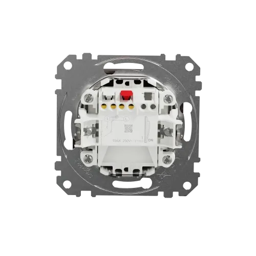 Одноклавишный выключатель, венге, Sedna Design Schneider Electric SDD181101U