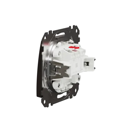 Одноклавишный выключатель, венге, Sedna Design Schneider Electric SDD181101U