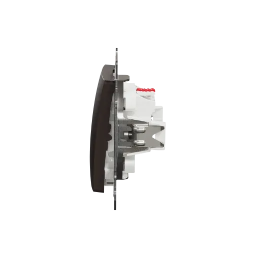 Одноклавишный выключатель, венге, Sedna Design Schneider Electric SDD181101U