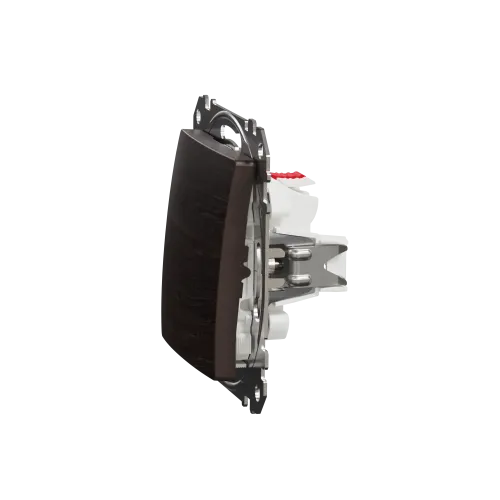 Одноклавишный выключатель, венге, Sedna Design Schneider Electric SDD181101U