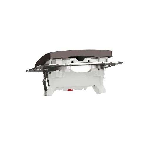 Одноклавишный выключатель, венге, Sedna Design Schneider Electric SDD181101U