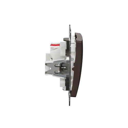 Двухклавишный выключатель, венге, Sedna Design Schneider Electric SDD181105U