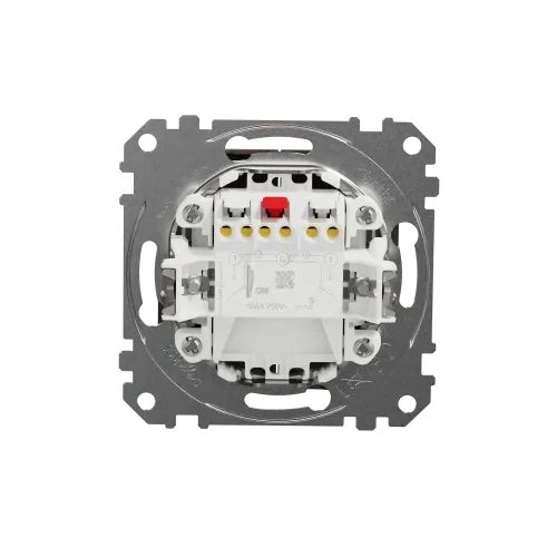 Двухклавишный выключатель, венге, Sedna Design Schneider Electric SDD181105U