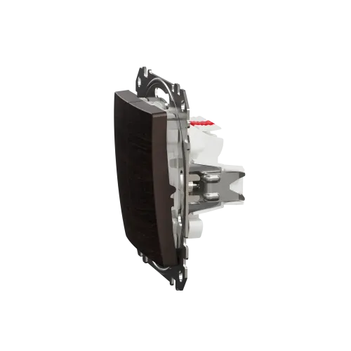 Двухклавишный выключатель, венге, Sedna Design Schneider Electric SDD181105U