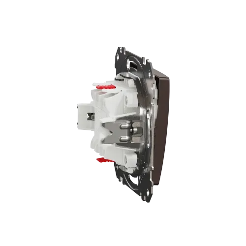 Перекрестный выключатель, венге, Sedna Design Schneider Electric SDD181107U