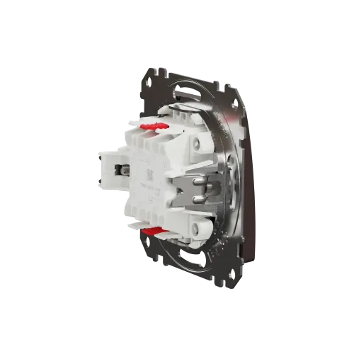 Проходной выключатель 2кл., венге, Sedna Design Schneider Electric SDD181108U