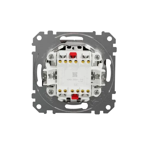 Проходной выключатель 2кл., венге, Sedna Design Schneider Electric SDD181108U