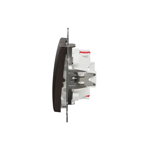 Проходной выключатель 2кл., венге, Sedna Design Schneider Electric SDD181108U