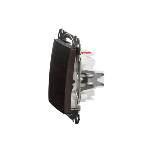 Проходной выключатель 2кл., венге, Sedna Design Schneider Electric SDD181108U