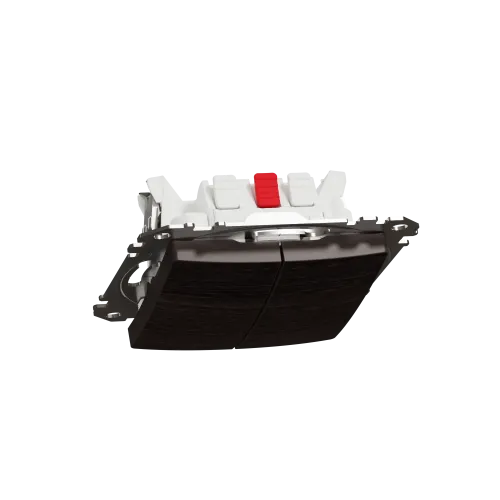 Проходной выключатель 2кл., венге, Sedna Design Schneider Electric SDD181108U