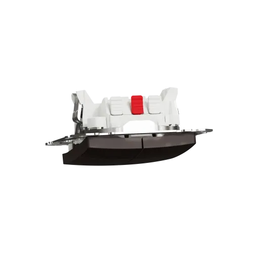 Проходной выключатель 2кл., венге, Sedna Design Schneider Electric SDD181108U