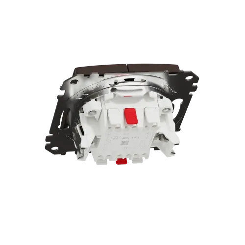 Проходной выключатель 2кл., венге, Sedna Design Schneider Electric SDD181108U