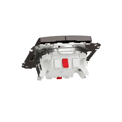 Проходной выключатель 2кл., венге, Sedna Design Schneider Electric SDD181108U