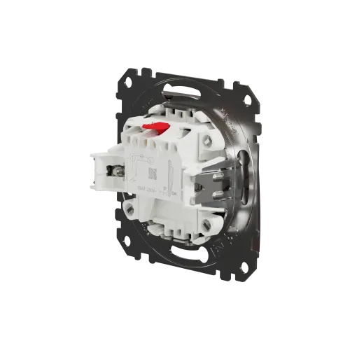 Кнопочный выключатель, венге, Sedna Design Schneider Electric SDD181111U