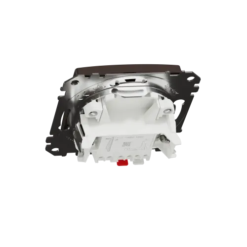 Кнопочный выключатель, венге, Sedna Design Schneider Electric SDD181111U