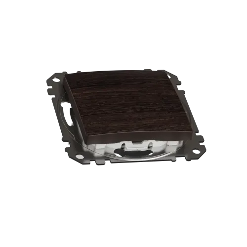Кнопочный выключатель, венге, Sedna Design Schneider Electric SDD181111U