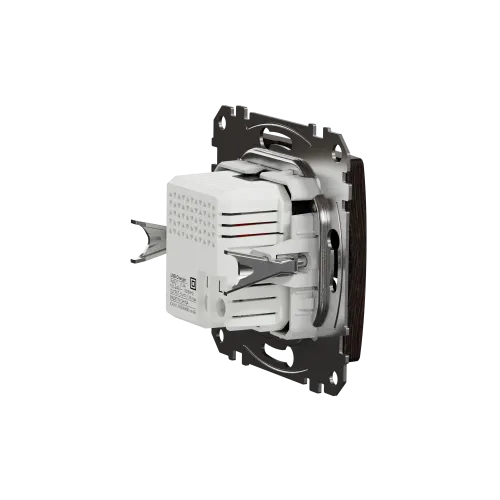 Розетка USB тип A+A, венге, Sedna Design SDD181401