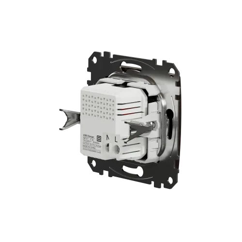 Розетка USB тип A+A, венге, Sedna Design SDD181401