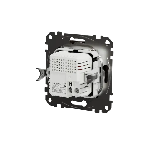 Розетка USB тип A+A, венге, Sedna Design SDD181401