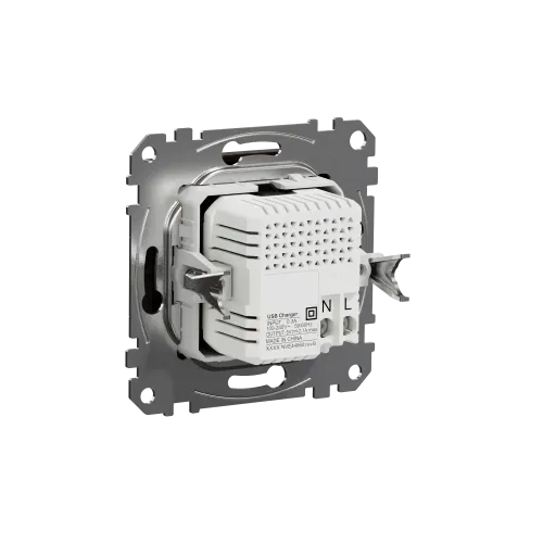 Розетка USB тип A+A, венге, Sedna Design SDD181401