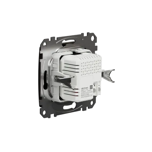 Розетка USB тип A+A, венге, Sedna Design SDD181401