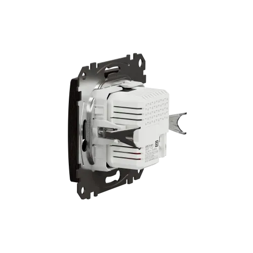 Розетка USB тип A+A, венге, Sedna Design SDD181401