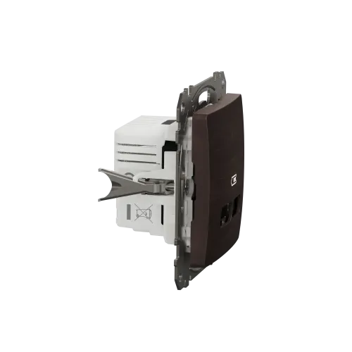 USB розетка A+C, венге, Sedna Design Schneider Electric SDD181405U