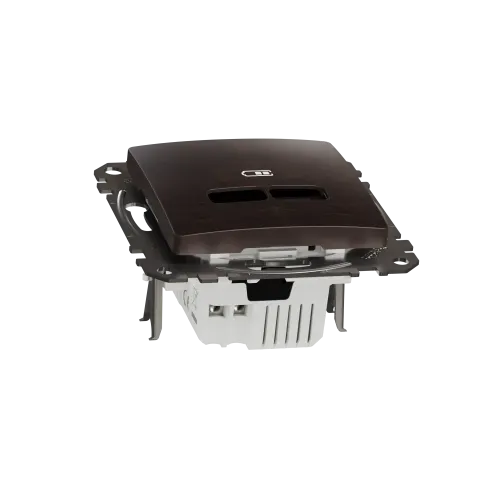 USB розетка A+C, венге, Sedna Design Schneider Electric SDD181405U