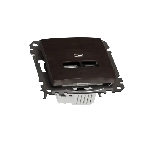 USB розетка A+C, венге, Sedna Design Schneider Electric SDD181405U