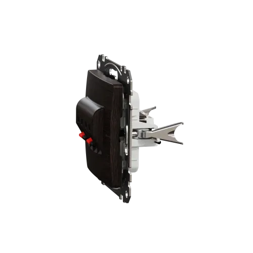 Аудиорозетка, венге, Sedna Design SDD181411